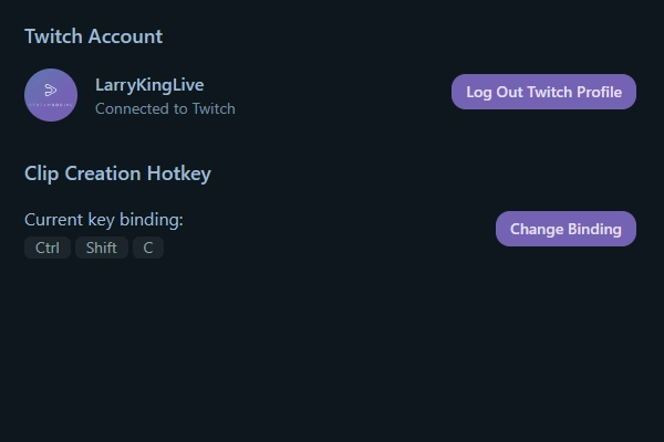 Clip It hotkey customization interface